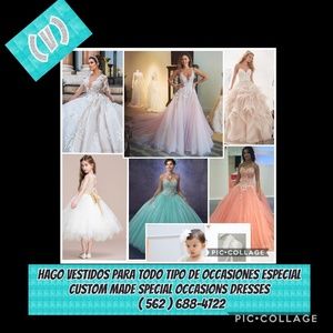 MAKE CUSTOM MADE SPECIAL OCCASIONS DRESSES & COSTU